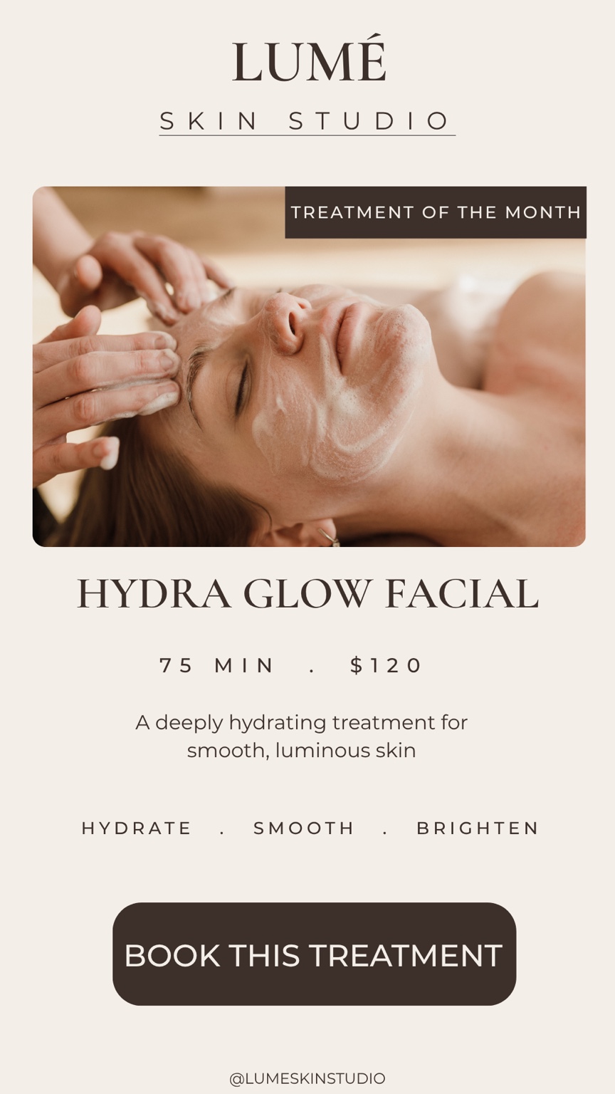Facial treatment Instagram Story template